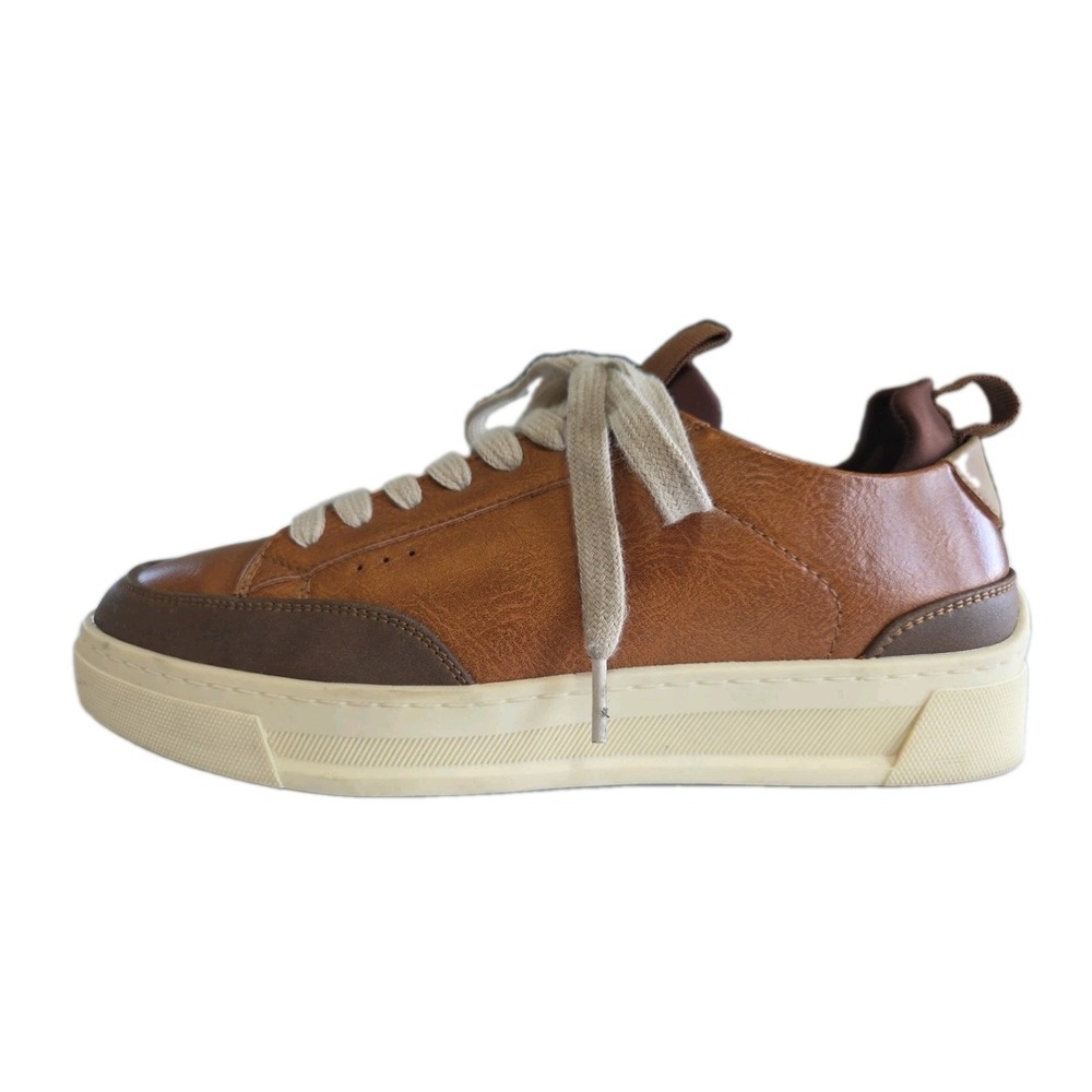 Madden NYC Men's 7 Brown Sneaker Teens Markk Court Casual Shoes